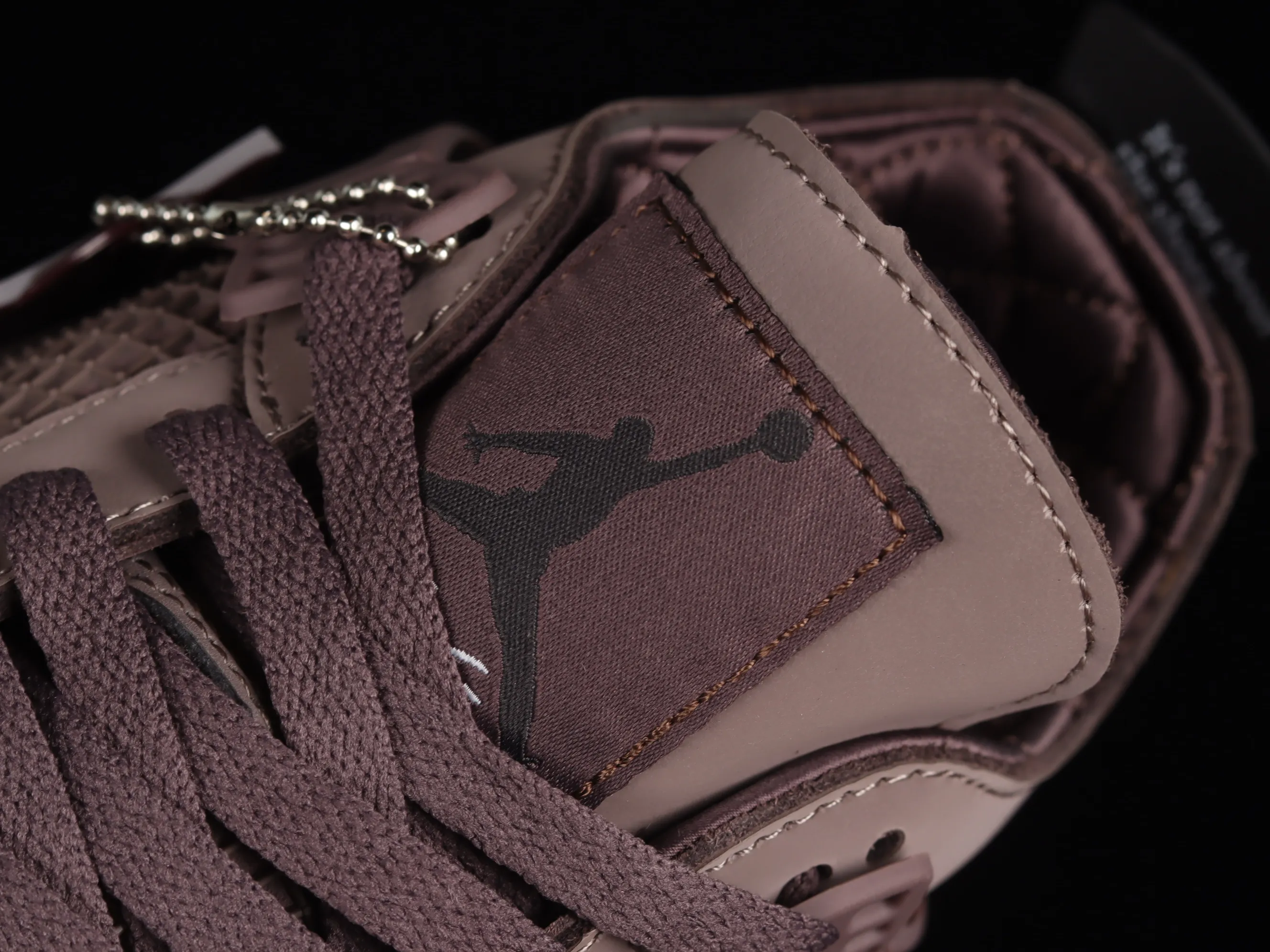 All categories Air Jordan Jordan series basketball shoes Air Jordan 4 A Ma Maniére x Air Jordan 4 "Violet Ore" AJ4 Joe 4 joint model Burgundy red DV6773-220
